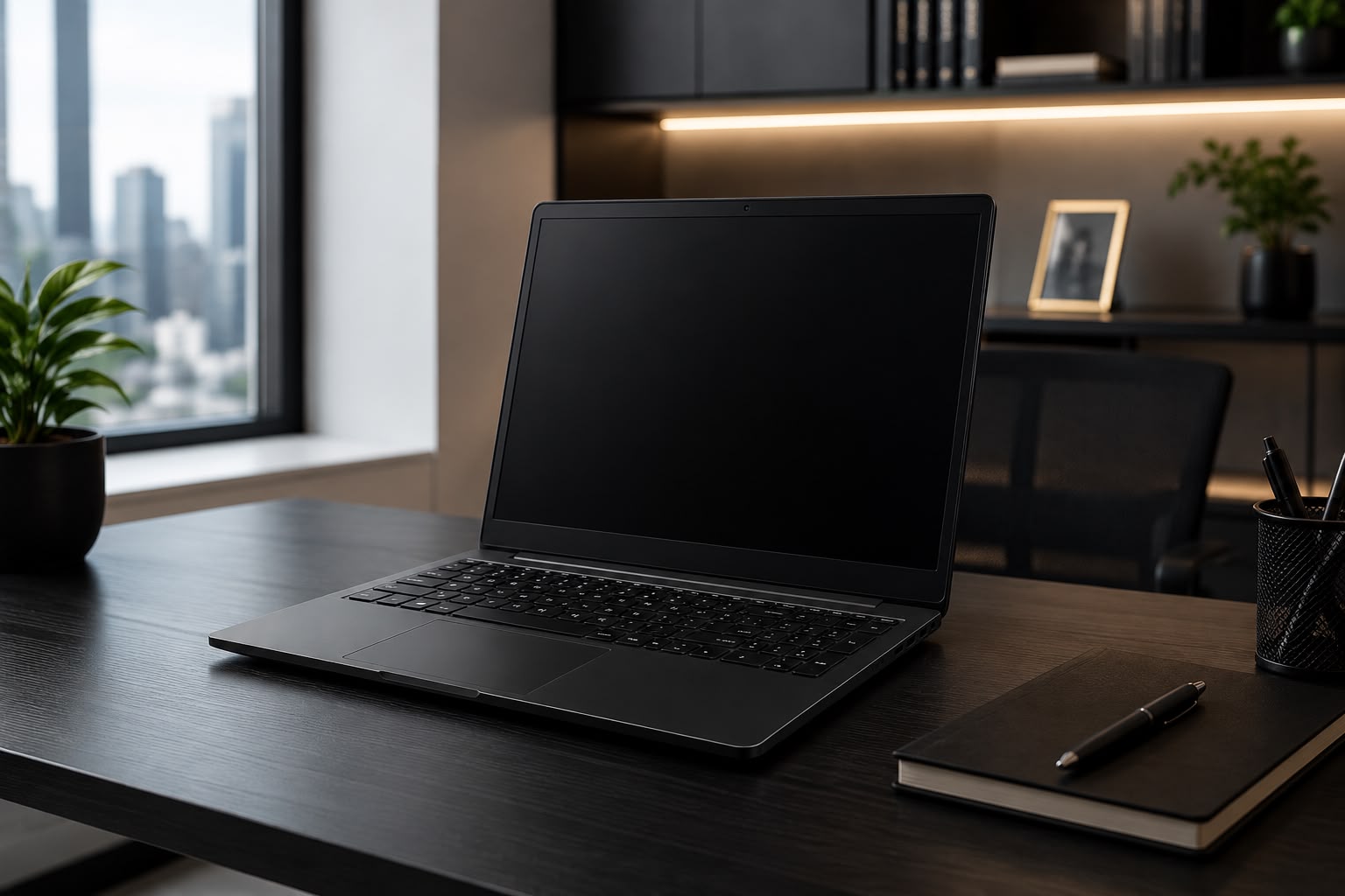 Home 2 Premium Black Business Laptop